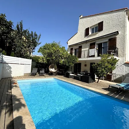 Vila Magnifique Villa Familiale, 5 Chambres, Piscine & Parking Argelès-sur-Mer