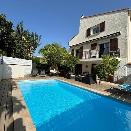 Magnifique Villa Familiale, 5 Chambres, Piscine & Parking Argelès-sur-Mer