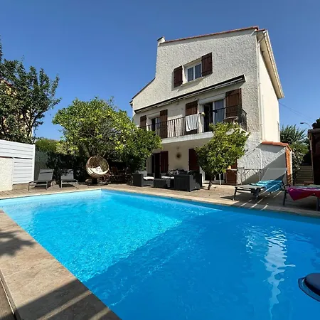 Magnifique Villa Familiale, 5 Chambres, Piscine & Parking *