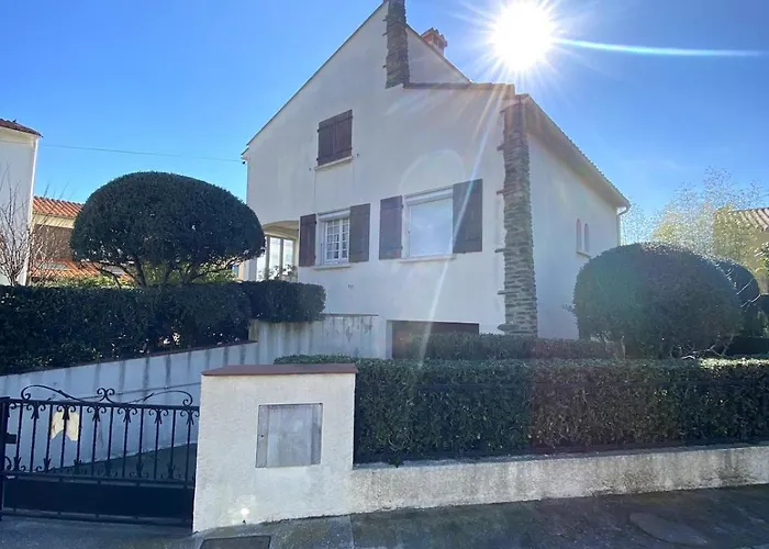Magnifique Familiale, 5 Chambres, Piscine & Parking 滨海阿热莱斯