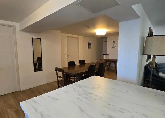 Magnifique Familiale, 5 Chambres, Piscine & Parking * 滨海阿热莱斯